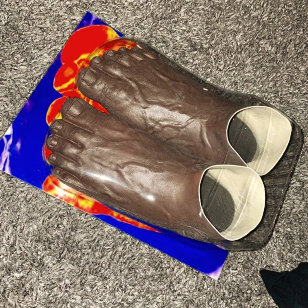 Imran Potato Caveman Slippers